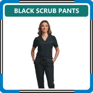 Black Scrub Pants For Women in United States
