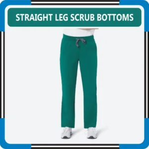 Straight Leg Scrub Bottoms For Women in United States